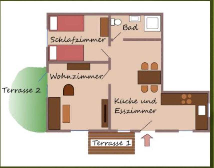 Ferienwohnung Südliche Weinstraße zwischen Wald und Reben Klingenmünster Exterior foto